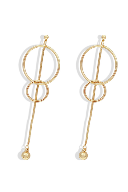 Tassel Long Ring Earrings