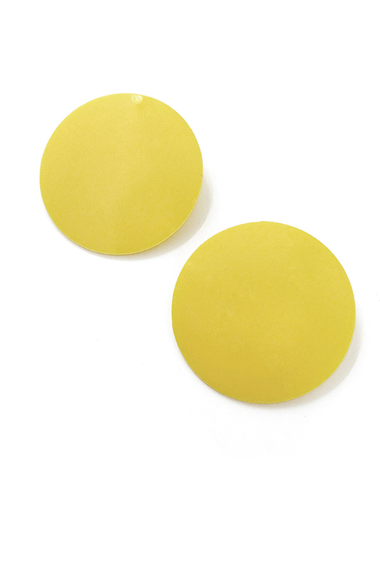 Acrylic Hoop Earrings