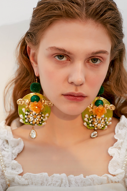 Boho Floral Earrings