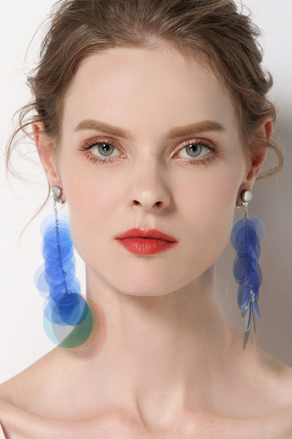 Colorful Sequin Jelly Earrings