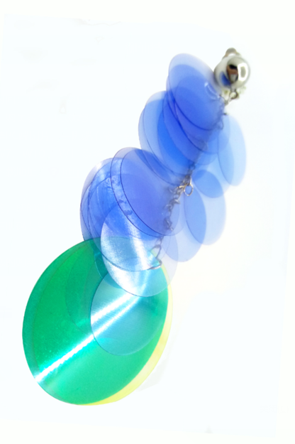 Colorful Sequin Jelly Earrings