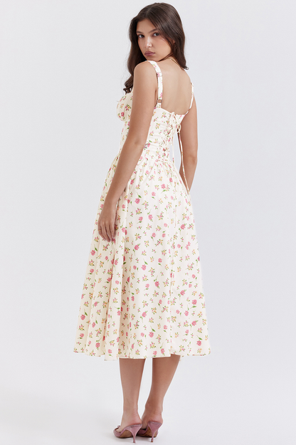 Tatiana Rose Print Midi Sundress