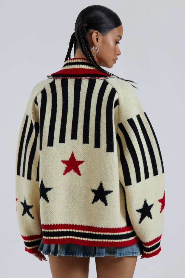 Team 23 Knitted Zip Through