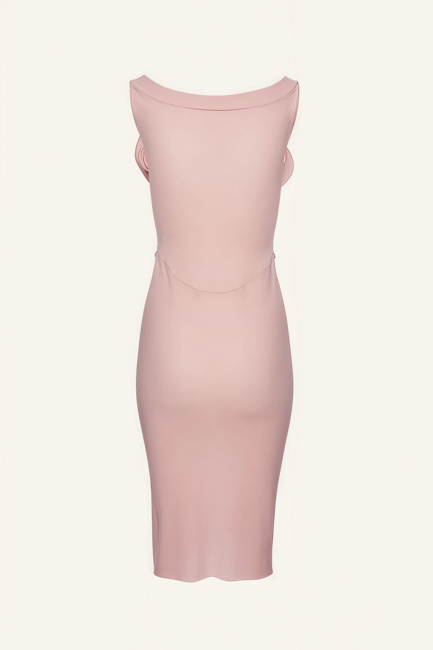 Anhad Pink Flower Bustier Midi Dress