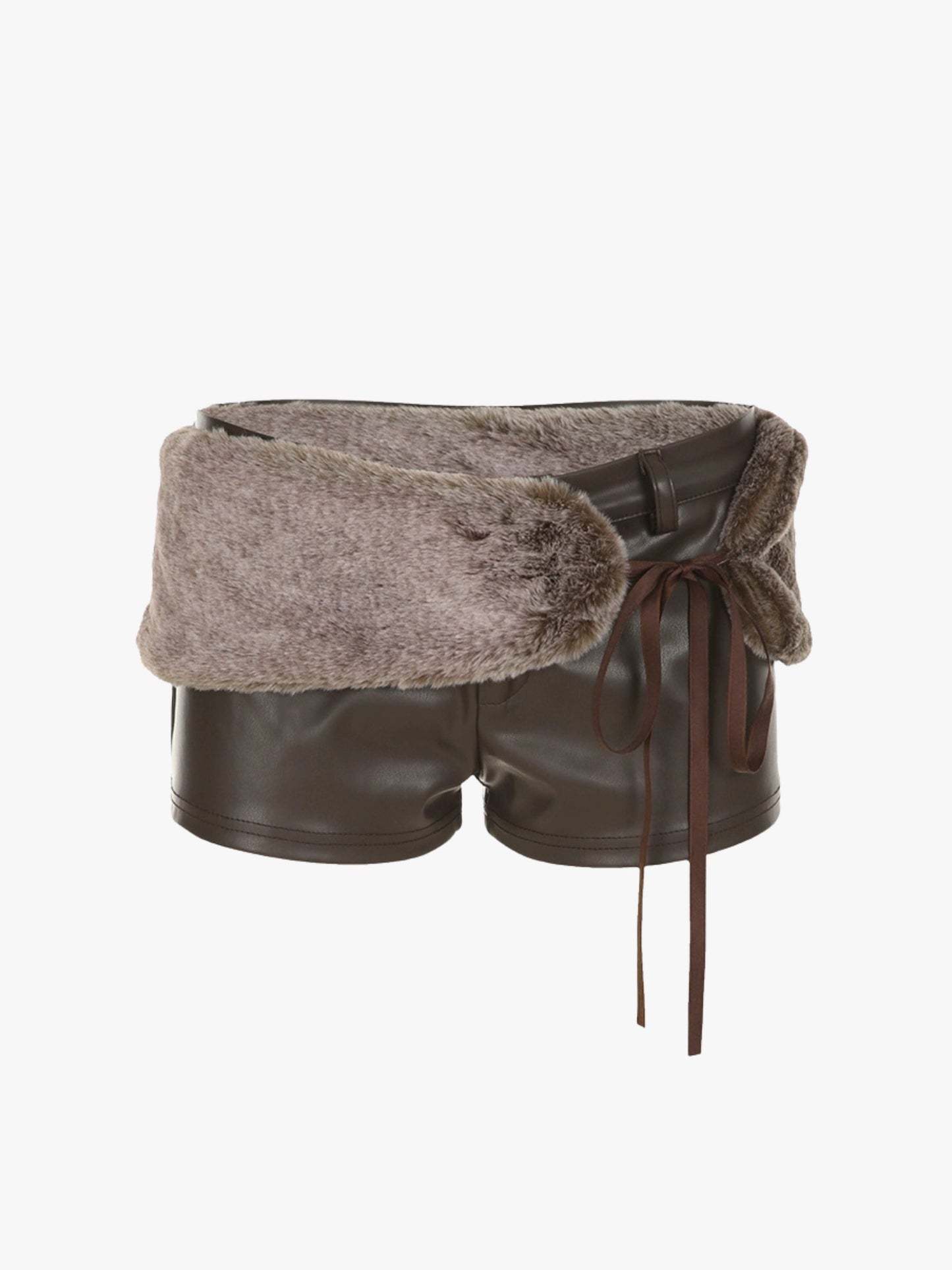 Rachael Faux Fur Belt
