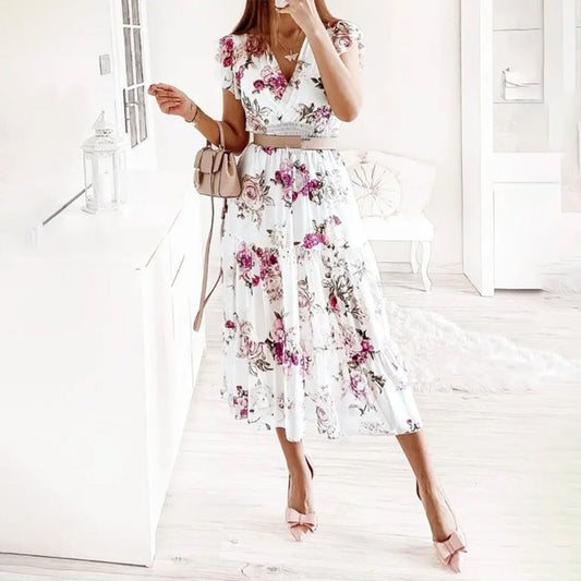 Elin - Midi Dress - Elegant - Modern Style - For Formal Occasions