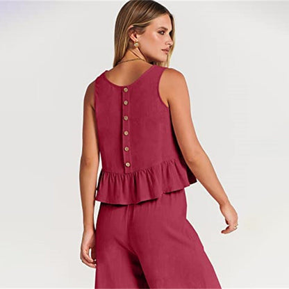 Gemma - Conjunto de mujer - Casual - Tejido - Ideal para días informales