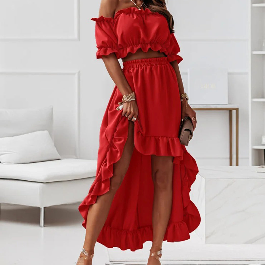 Greta - Conjunto - Elegante - Tela - Para ocasiones formales
