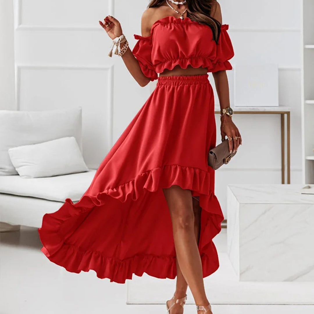 Greta - Conjunto - Elegante - Tela - Para ocasiones formales