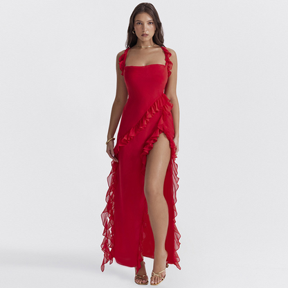 Eliana - Maxi Dress - Elegant - Material - Ideal for Summer