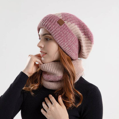 Mireille - Gorro y bufanda - Casual - Estilo moderno - Ideal para invierno