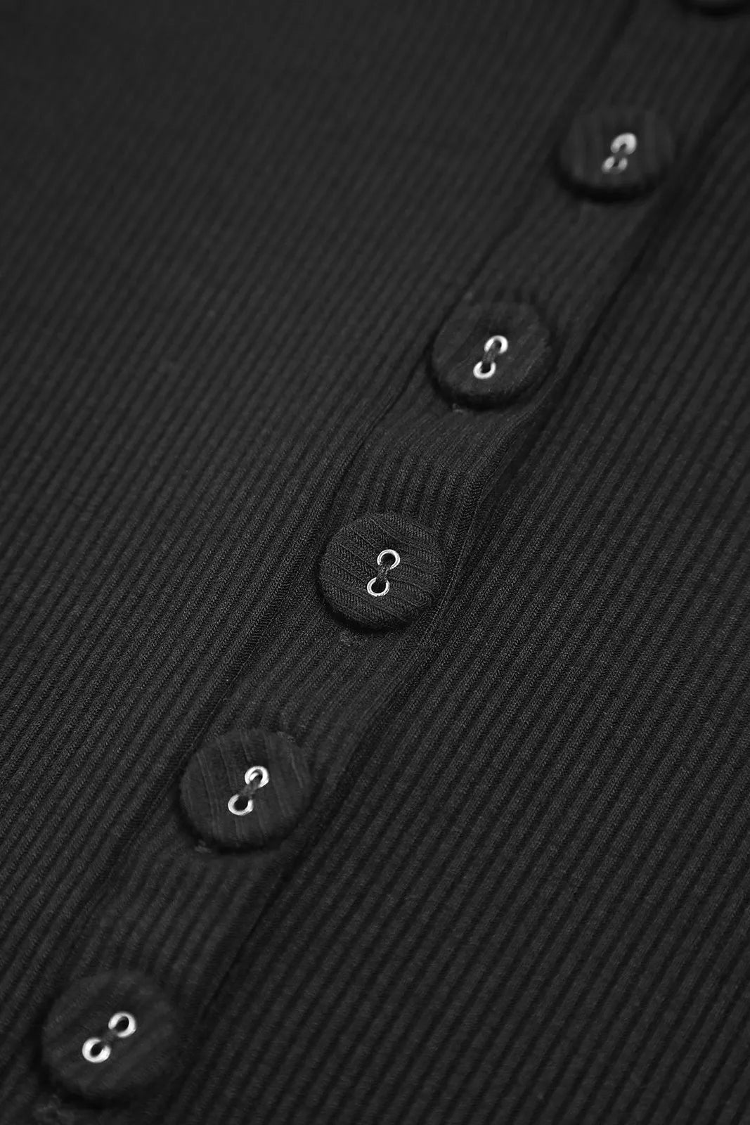 Ruana Solid Button Down Long Sleeve Crop Shirt