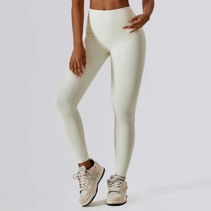 Running Waist Tights Women Push Up Train Jogging Pants Stretch Breathable Sports Leggings