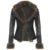 Faux Leather Fur Turndown Collar Jacket Korean Stylish Winter Cardigan Coat Punk Vintage 90s Women Outwear Chic Fall
