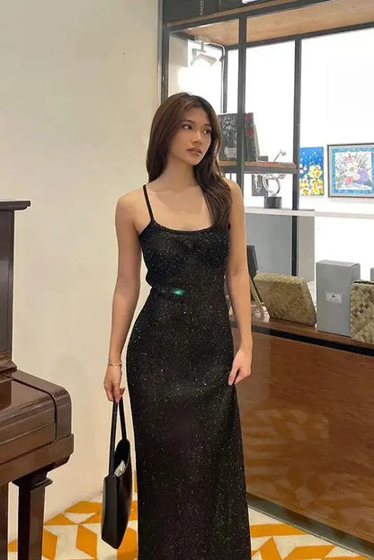 Sequins Maxi Dress