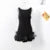 Elegant Sleeveless White Short Dress Women Slim O-neck Backless Ruffles Hem Party Evening Dresses  Summer Lady Streetwear
