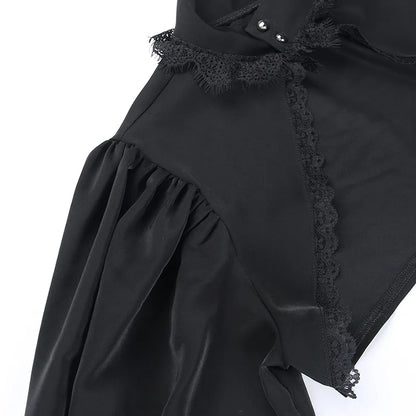 Victorian Inspired Mesh Top