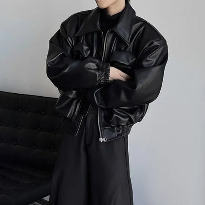 Gothic Style Biker Jacket