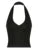 Backless Sexy Halter Tops Women Black Solid Basic V Neck Slim Tank Vest Elegant Crop Top Rave Summer Streetwear Shirts
