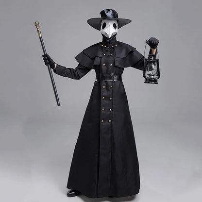 Medieval Steampunk Robe Cloak