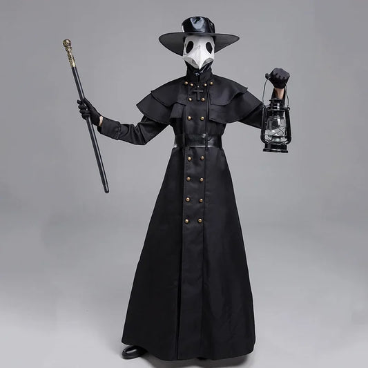 Medieval Steampunk Robe Cloak
