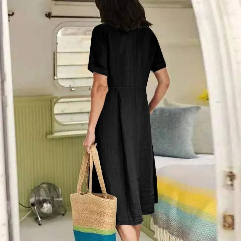 Vina - Vestido Largo - Casual - Estilo Formal - Ideal para Primavera