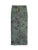 Retro Green Floral Print Y2K Long Skirts For Women Vintage Aesthetic Frills Hem Cute Preppy Outfits