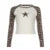 Leopard Patchwork Women¡¯s Long Sleeve T-Shirts O-Neck Start Leopard Prints Top Tees Autumn Fashion New Women¡¯s Clothes