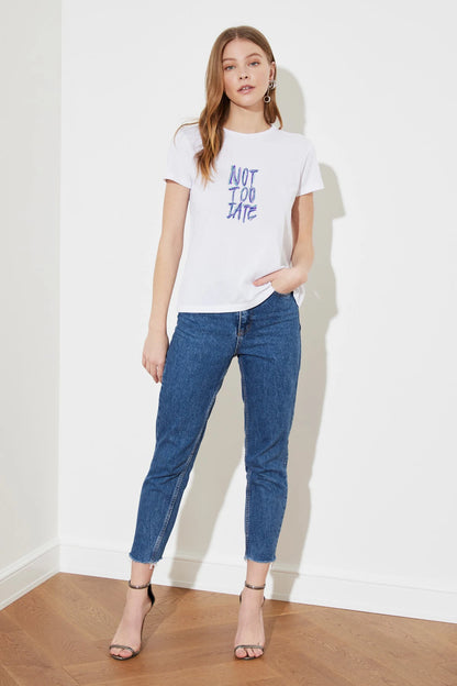 new summer round neck slim-fit Spice Girl pinched waist short top fashion short sleeve T-shirt
