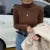 New Faux Cashmere Turtleneck Women Sweaters Autumn Winter Warm Pullover Slim Tops Knitted Sweater Jumper Soft Pull Female