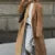 Fashion Lapel Suede Long Jacket Women Elegant Oversized Double-breasted Trench Overcoat  Autumn Lady Commute Outerwear New