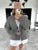 Female Autumn Commute Outwear Pocket Fashion V-Neck Long Sleeve Patchwork Streetwear Solid Cropped Coat Ladies Jacket New