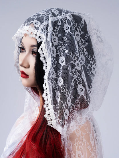 Two-Layer Lace Cloak
