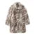 Winter Brown Leopard Fluffy Faux Fur Coat Women Luxury Stand Fur Collar Fox Fur Outerwear Jacket Female Overcoats