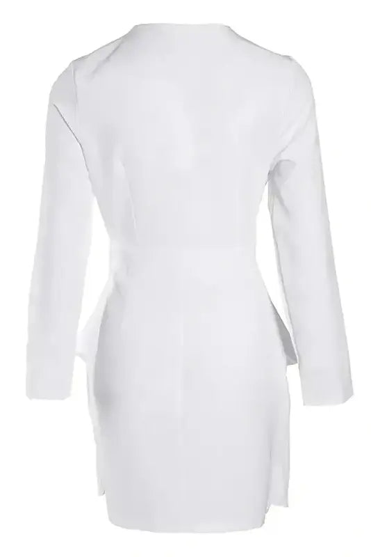 Deep V Mini Dress