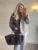 Vintage Women’s Leather Jacket Loose Thick Warm Lapel Single Breasted Long Sleeve Fleece Jacket  Fall Winter Street Outwear