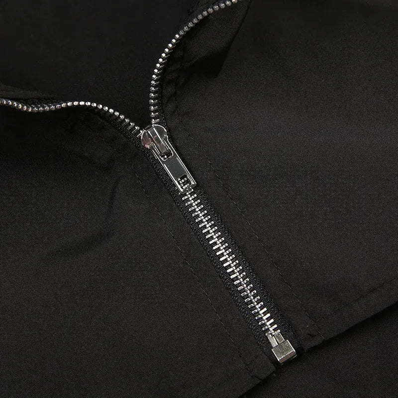 Cyberpunk Hollow Out Mesh Top