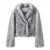 Luxury Brand Runway Fluffy Faux Fur Coat Women Luxurious Fox Fur Stand Collar Short Jacket  Winter Streetwear Overcoat