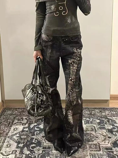 Vintage Wide Leg Pants