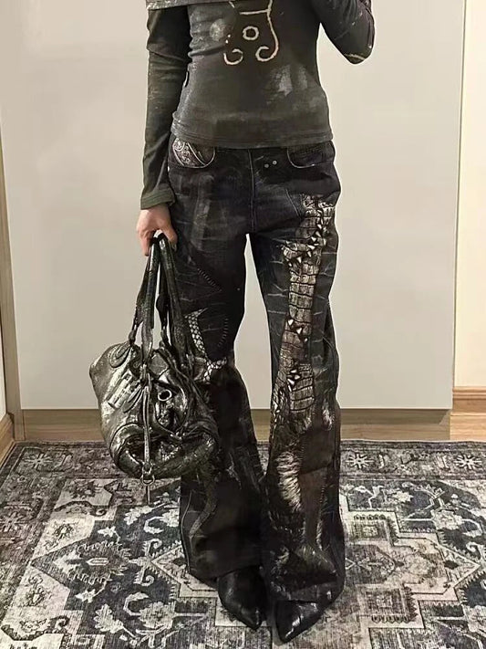 Vintage Wide Leg Pants