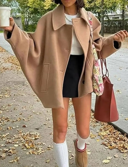 Vintage Double Pocket Wool Coat