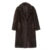 Winter Luxury Faux Mink Fur Coat Women Iconic Brand Long Outerwear Jacket Crystal Hooks Street Style Warm Overcoat