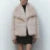 Chic Ins Blogger Brand Fashion Fake Fox Fur Jacket Coat Women  Winter Luxury Design Big Collar Fur Coats Cool Girls Overcoat