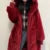 Winter Fashion Runaway Luxury Brand Long Faux Fur Coat Women Jacket Zip Hooded Thick Warm Fake Rabbit Fur Plush Overcoats