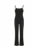 Black Solid Sleeveless Skinny Sexy Flared Jumpsuits Women Lace Trim Tie Bow Cute Sweet Y2K Slip Rompers