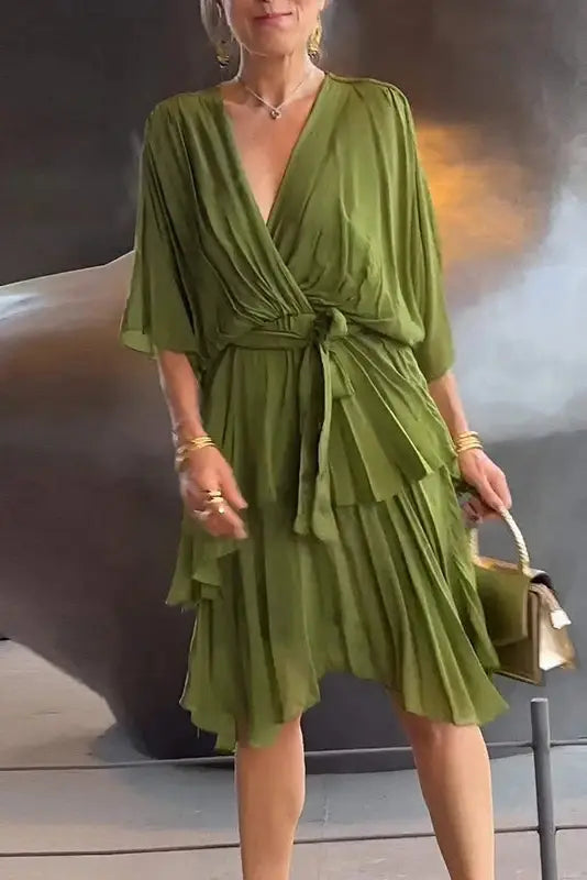 Chiffon Mini Dress