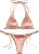 Bikini Satin Silk Swimsuit Women Swimwear Push Up Set Brazilian Bathing Suit Summer Two Pieces Self-tie Beach Wear Swimsuit