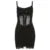 y2k Dress Women Sexy Lace Patchwork Tie Front Spaghetti Strap Sleeveless Bodycon Dress Club Party Dresses Clubwear