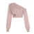 Fashion Trendy Women¡¯s Top Tees Long Sleeve Simple Skew Collar Solid One-Shoulder Comfortable Blouses Causal
