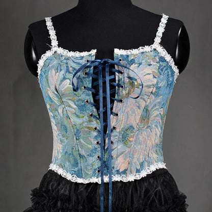 Corset Top Body Shaper Camis Shirt Woman Clothes Waist Trainer Ladies Underbust y2k Blusa Lolita Bustiers
